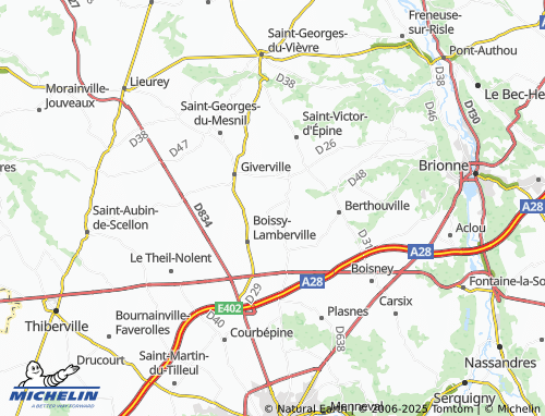 Carte MICHELIN Morsan - ViaMichelin