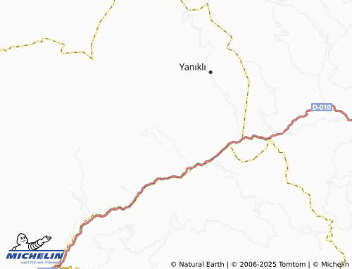 MICHELIN Alabalık map - ViaMichelin
