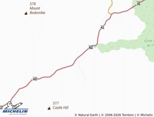 Mapa MICHELIN Gore - ViaMichelin