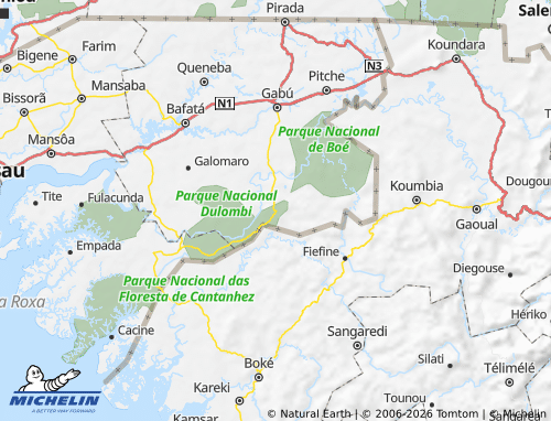 Carte MICHELIN Boé - ViaMichelin