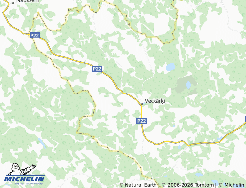 Mapa MICHELIN Kārķi - ViaMichelin