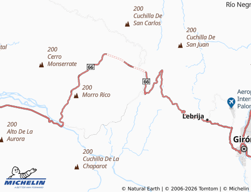 MICHELIN Cerro de La Aurora map - ViaMichelin