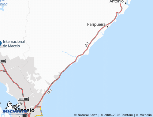 Carte MICHELIN Pescaria - ViaMichelin