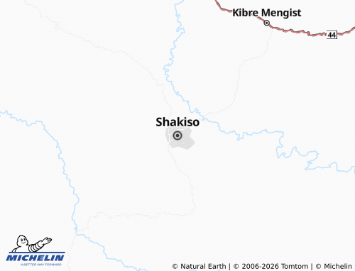 Mappa MICHELIN Shakiso - ViaMichelin