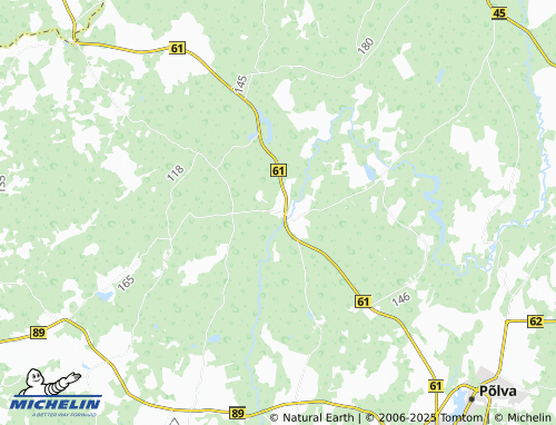 MICHELIN Koorvere map - ViaMichelin
