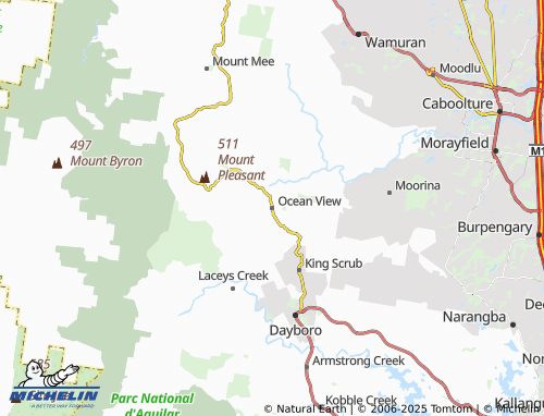 MICHELIN Ocean View map - ViaMichelin