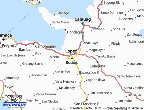 MICHELIN Magsaysay map - ViaMichelin
