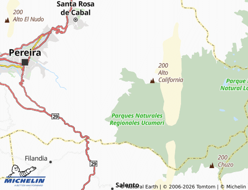 Mapa MICHELIN San Marcos - ViaMichelin