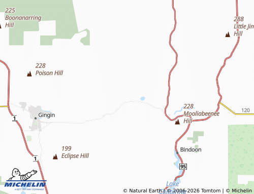 Mapa MICHELIN Moondah - ViaMichelin
