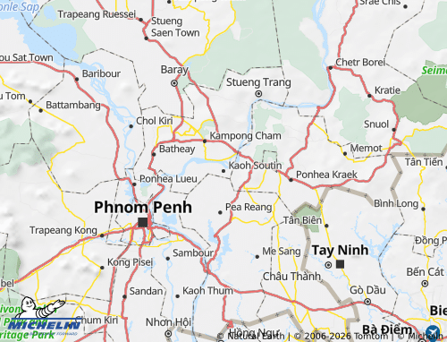 Mapa MICHELIN Kaoh Soutin - ViaMichelin