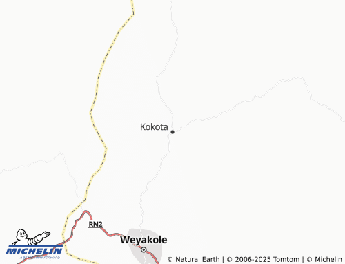 MICHELIN Kokota map - ViaMichelin