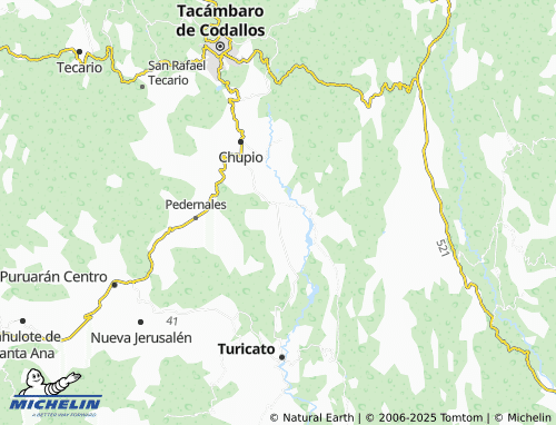Mapa MICHELIN Ojo de Agua de Chupio, La Noria - ViaMichelin