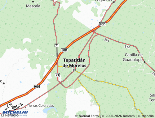 Mappa MICHELIN Santa Teresita - ViaMichelin
