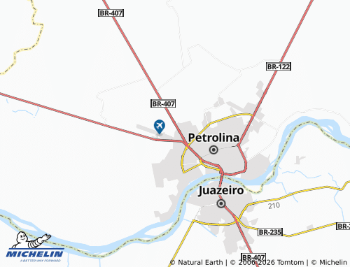 MICHELIN Cosme e Damião map - ViaMichelin