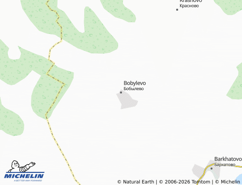 MICHELIN-Landkarte Bobylevo - ViaMichelin