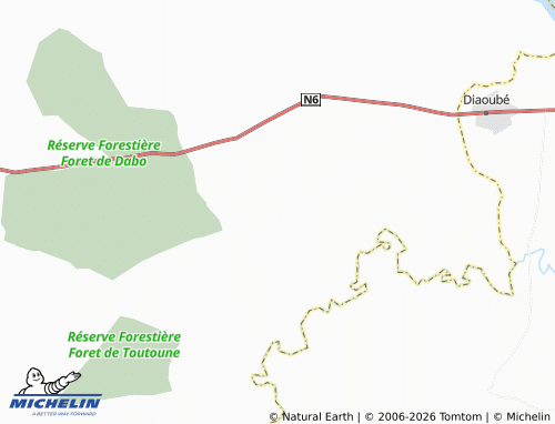 Mapa MICHELIN Bantangueul Kassoum - ViaMichelin