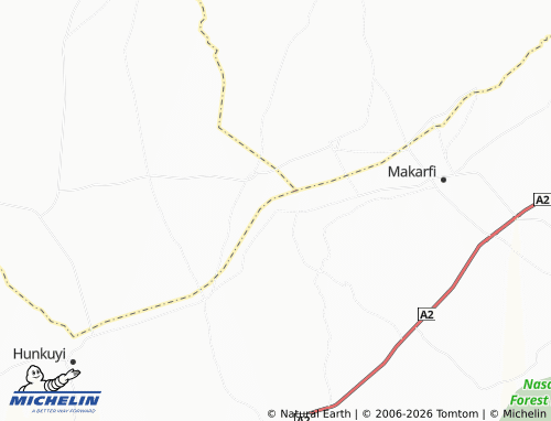 MICHELIN Doka map - ViaMichelin