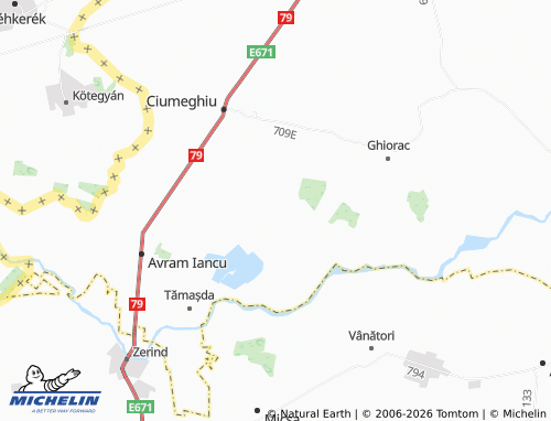 MICHELIN Boiu map - ViaMichelin