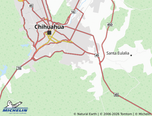 Mapa MICHELIN Valle Grande - ViaMichelin