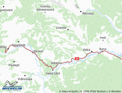 Mappa MICHELIN Viișoara - ViaMichelin