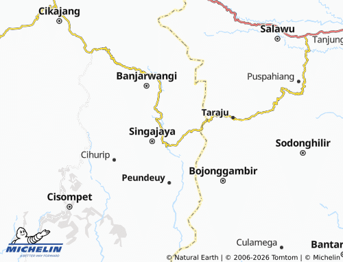 Carte MICHELIN Cigintung - ViaMichelin