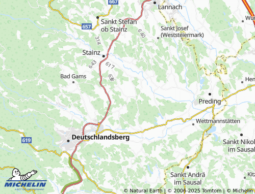 MICHELIN-Landkarte Lasselsdorf - ViaMichelin
