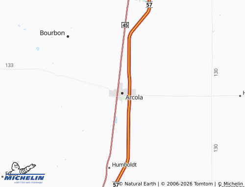 Mapa MICHELIN Arcola - ViaMichelin