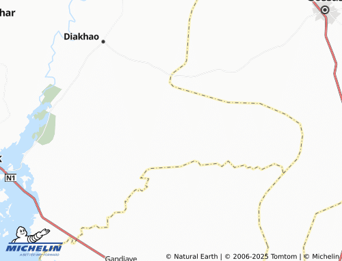 MICHELIN-Landkarte Diaoulé - ViaMichelin