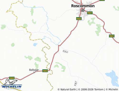 Mapa MICHELIN Athleague - ViaMichelin