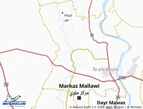 Mappa MICHELIN al-Sawahjah - ViaMichelin