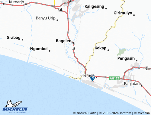 Carte MICHELIN Bapangsari - ViaMichelin