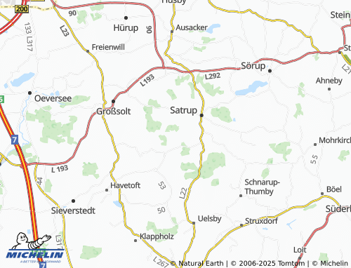 Carte MICHELIN Satrupkirchenholz - ViaMichelin