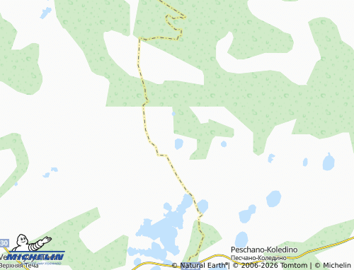 MICHELIN-Landkarte Yasnaya Polyana - ViaMichelin