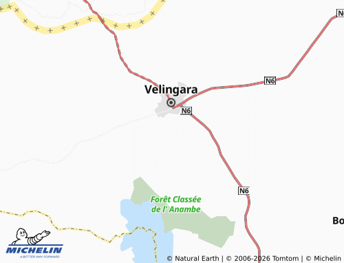 Mapa MICHELIN Djimina - ViaMichelin