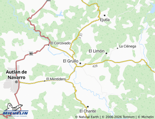 Mapa MICHELIN Laureles - ViaMichelin