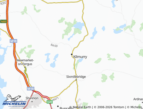 Kaart MICHELIN Kilmurry - ViaMichelin