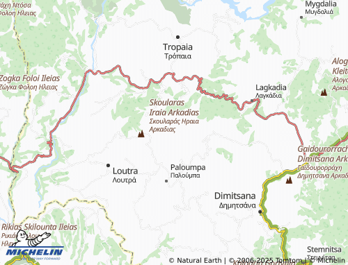 MICHELIN Arapides map - ViaMichelin