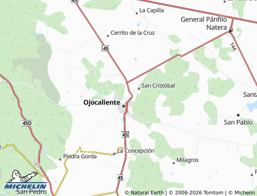 Mapa MICHELIN San Miguel - ViaMichelin