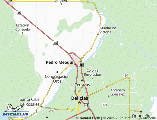 Mappa MICHELIN San Antonio - ViaMichelin