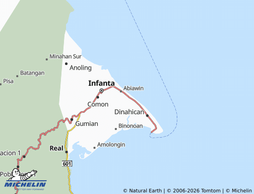 Mappa MICHELIN Binulasan - ViaMichelin