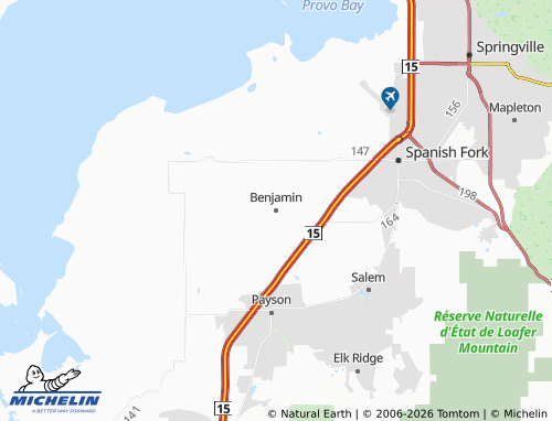 Mappa MICHELIN Benjamin - ViaMichelin