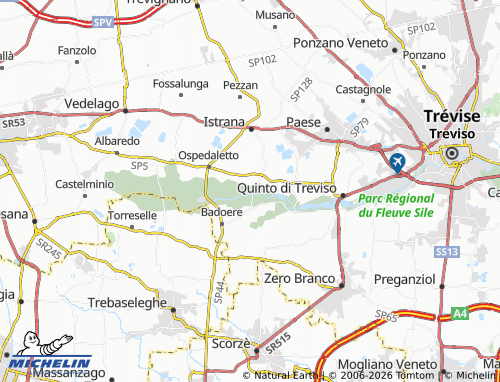 Mappa MICHELIN Morgano - ViaMichelin