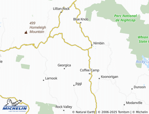 MICHELIN Mountain Top map - ViaMichelin
