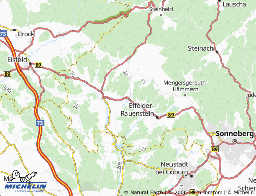 Kaart MICHELIN Grümpen - ViaMichelin