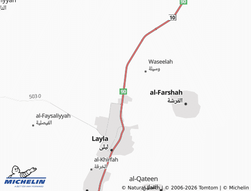 MICHELIN-Landkarte al-Jami'ah - ViaMichelin