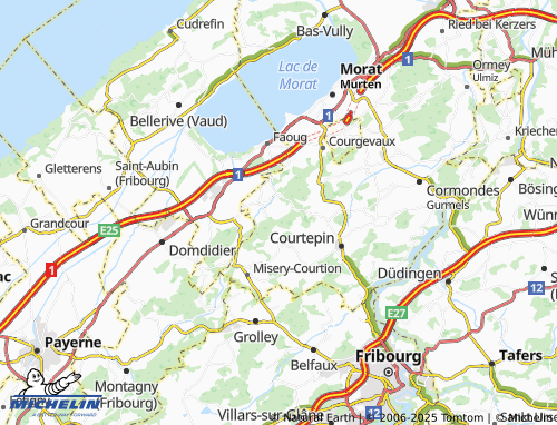 MICHELIN Fin de Plan map - ViaMichelin