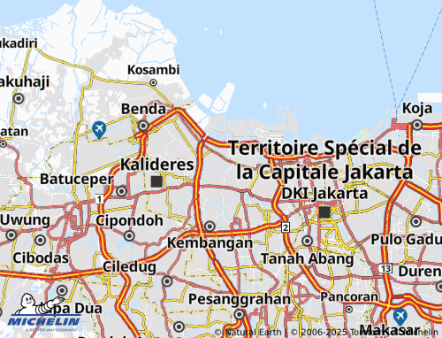 MICHELIN Kapuk map - ViaMichelin