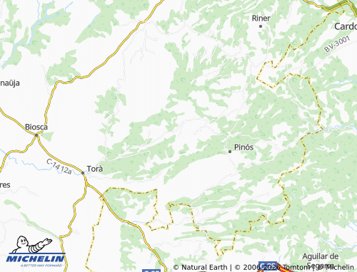 Mappa MICHELIN Casa Vandres - ViaMichelin