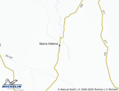 Mapa MICHELIN Maria Helena - ViaMichelin