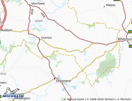 Mappa MICHELIN Penley - ViaMichelin